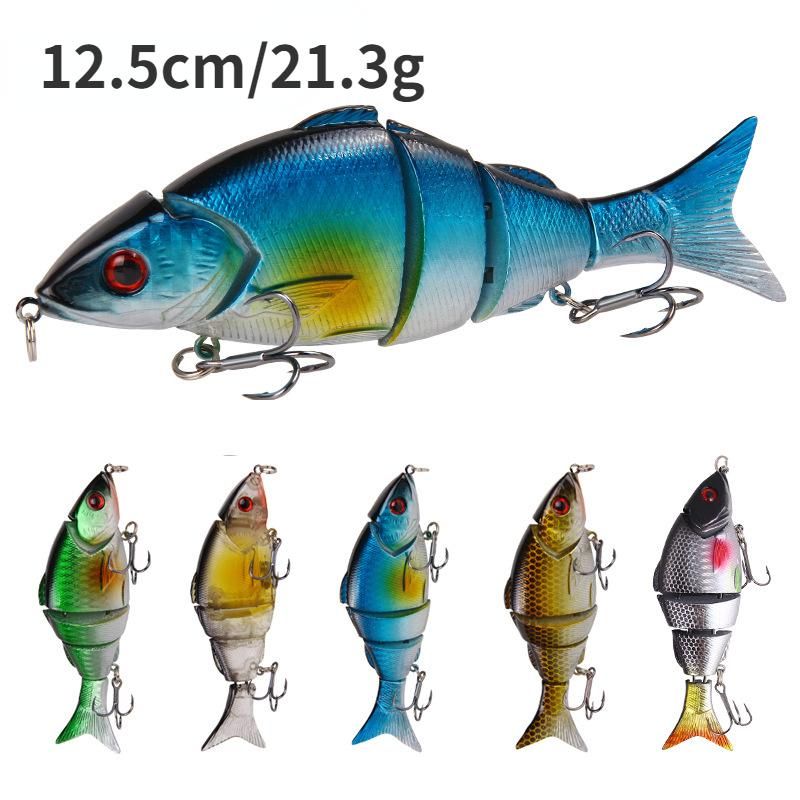 Swing Five Piece Fish Hard Bait 12.5cm/21g-5 pieces