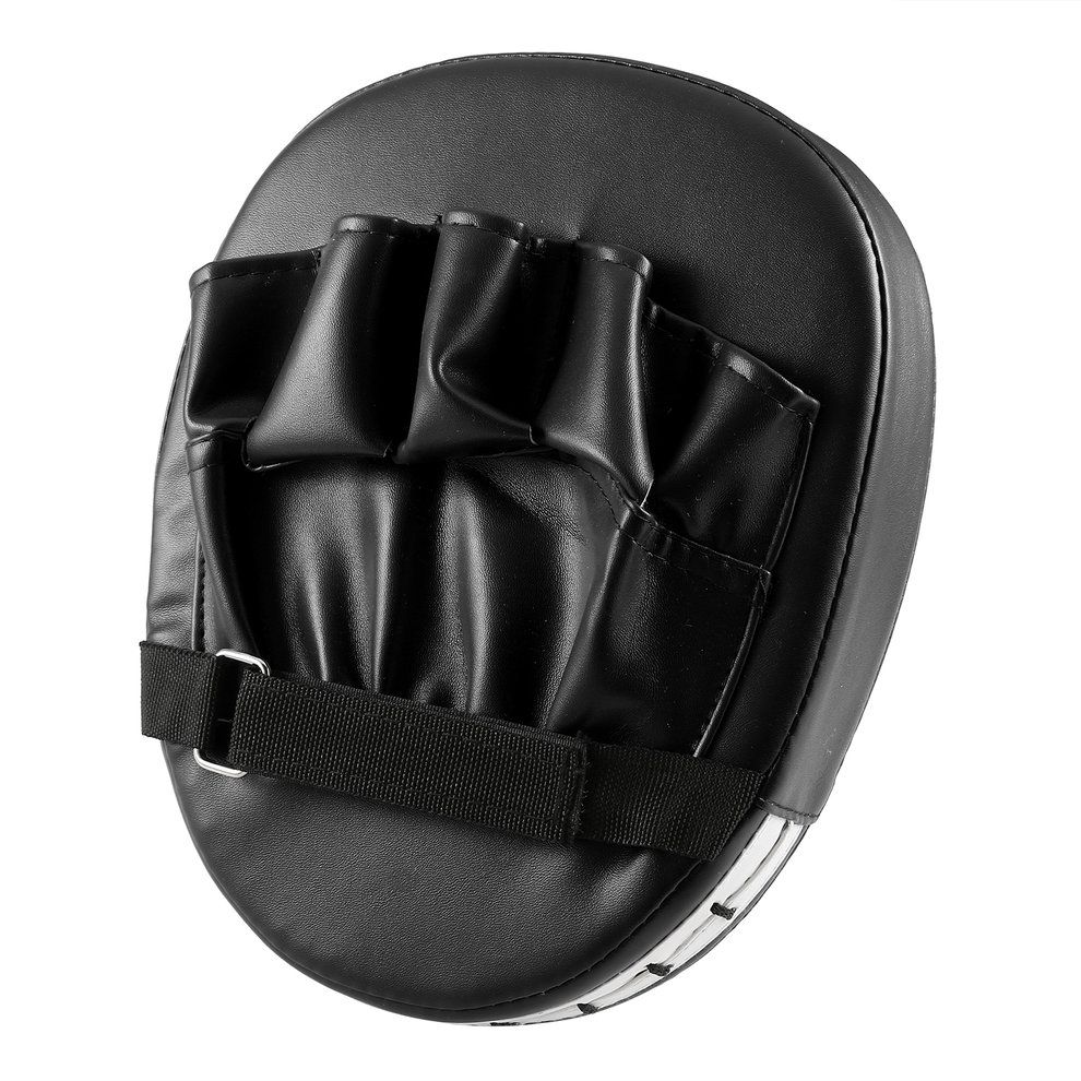 Flexible Hand Fist Target Pads Sanda Taekwondo Foot Muay Thai MMA Boxing Pad-Black