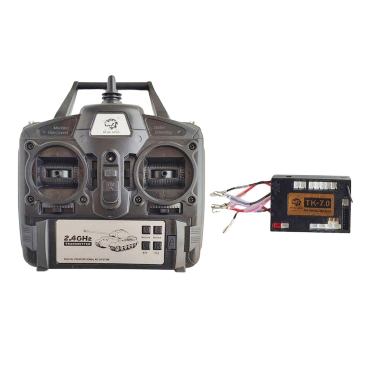 2 Set 1/16 RC Tank Function Main Board Tank Part For Heng Long Model