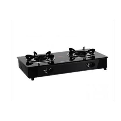 2 Burner Tabletop Gas Cooker Glass With Free Lighter