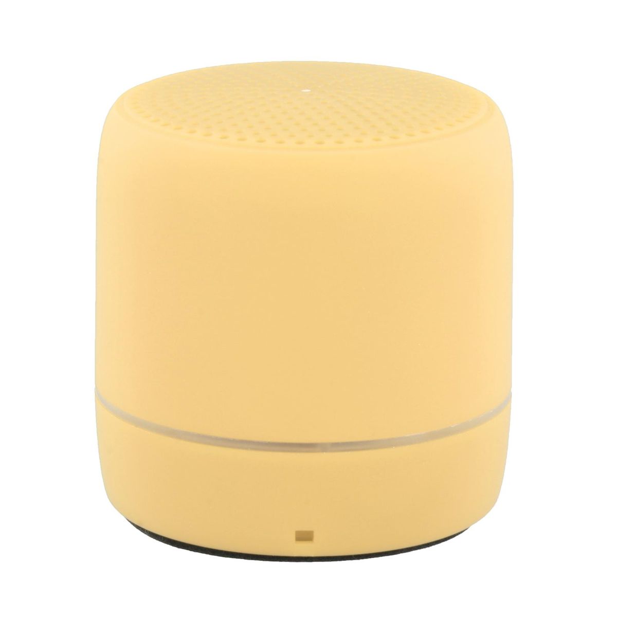 LED Wireless Speakers Practical USB Charging ABS Yellow