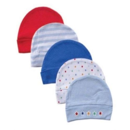 Pack Of 5 Baby Boy Caps