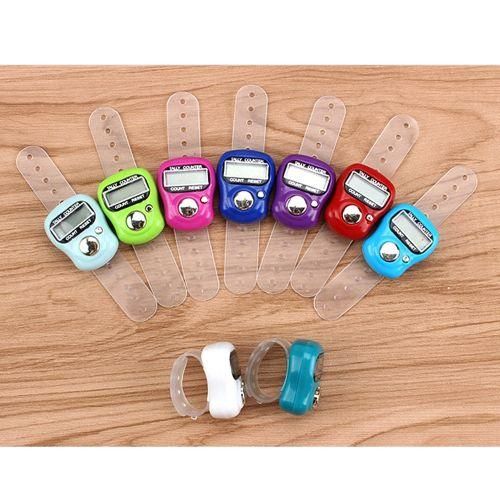 LCD Electronic Finger Hand Ring Knitting Row