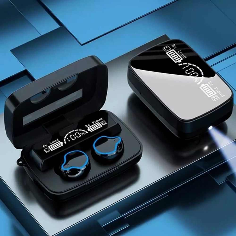 M9 TWS BT5.1 Wireless Earphones Sports Headset LED Display