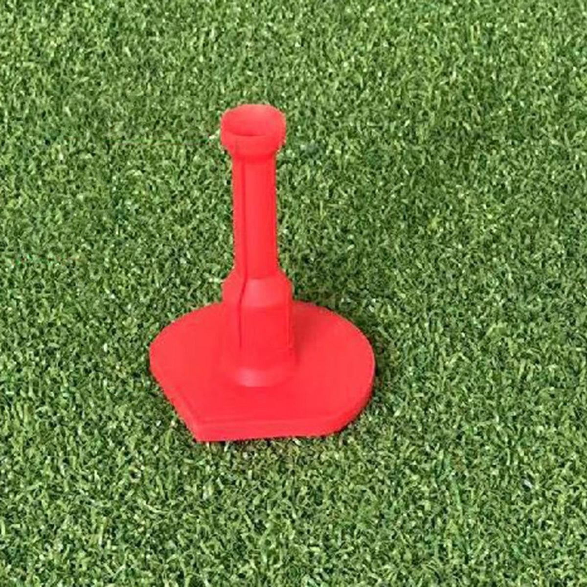4Pcs Golf Ball Bases Small Golf Ball Stand Holder Tees Red