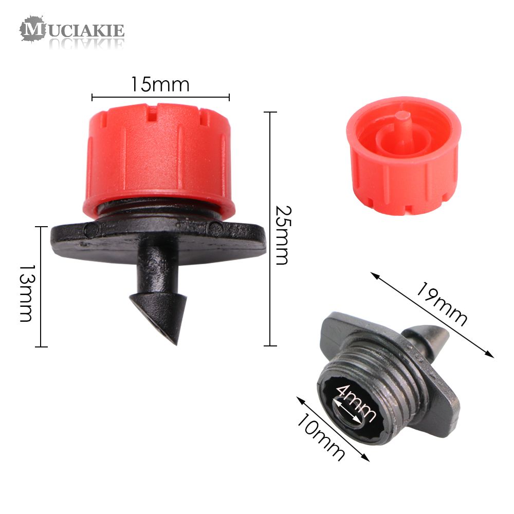 30-1000PCS 47mm Garden Irrigation Nozzle Adjustable Dripper
