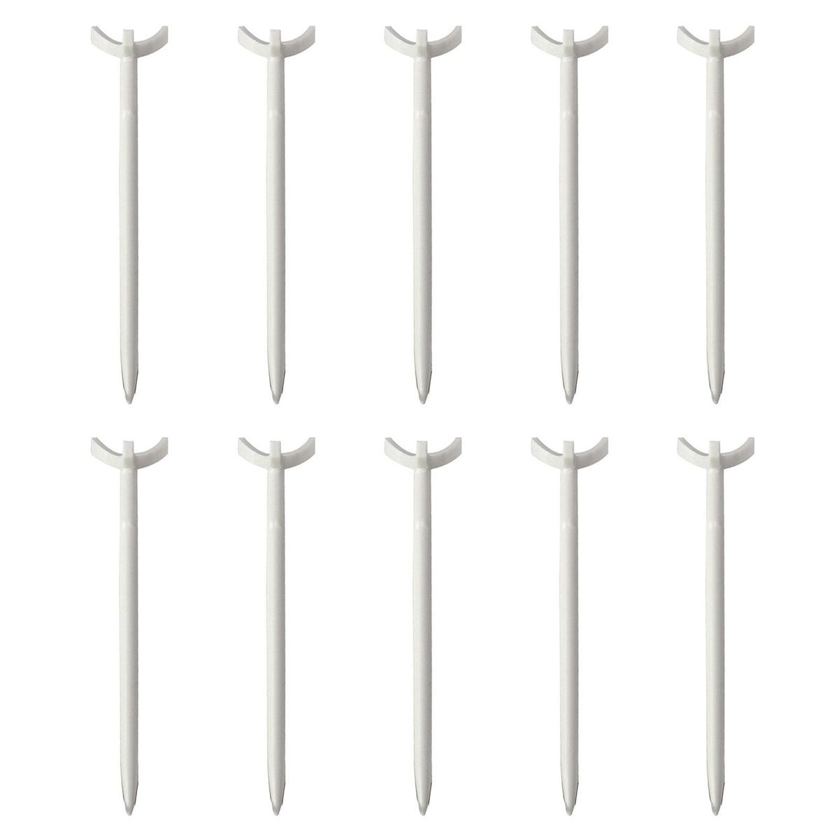 Durable Golf Tee Proteez 10 Pack Plastic Golf Tees for Reduced