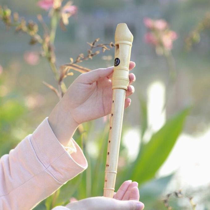 Detachable Soprano Recorder Eight Hole Treble Flute For Beginners