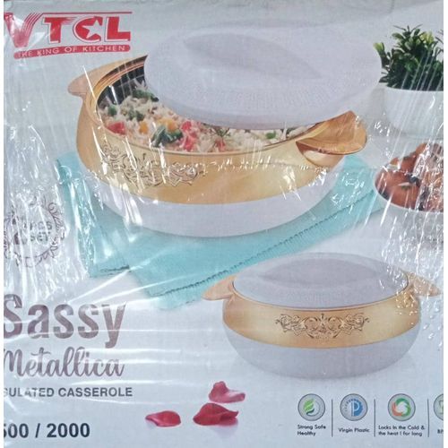 Insulated Serving Dish Set/Food Warmer/Cooler/Plate