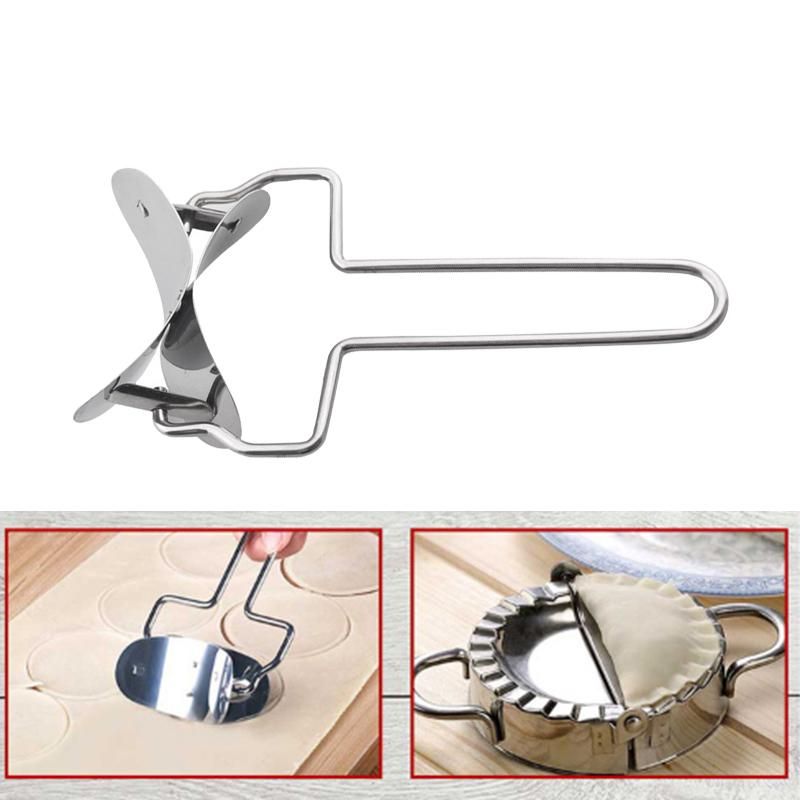 Stainless Steel Set of Dumpling Mould Slicer DIY Easy