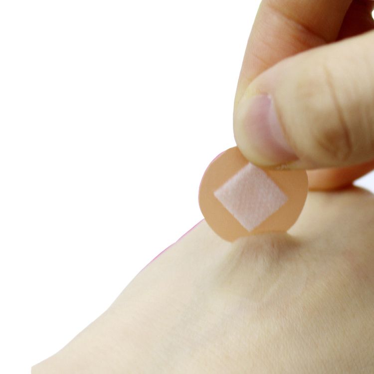 Aid Shape Band-aid D3514 Round Medical Band-Aids Waterproof Breathable Round Band Plaster Disposable 120pcs Wound Adhesive
