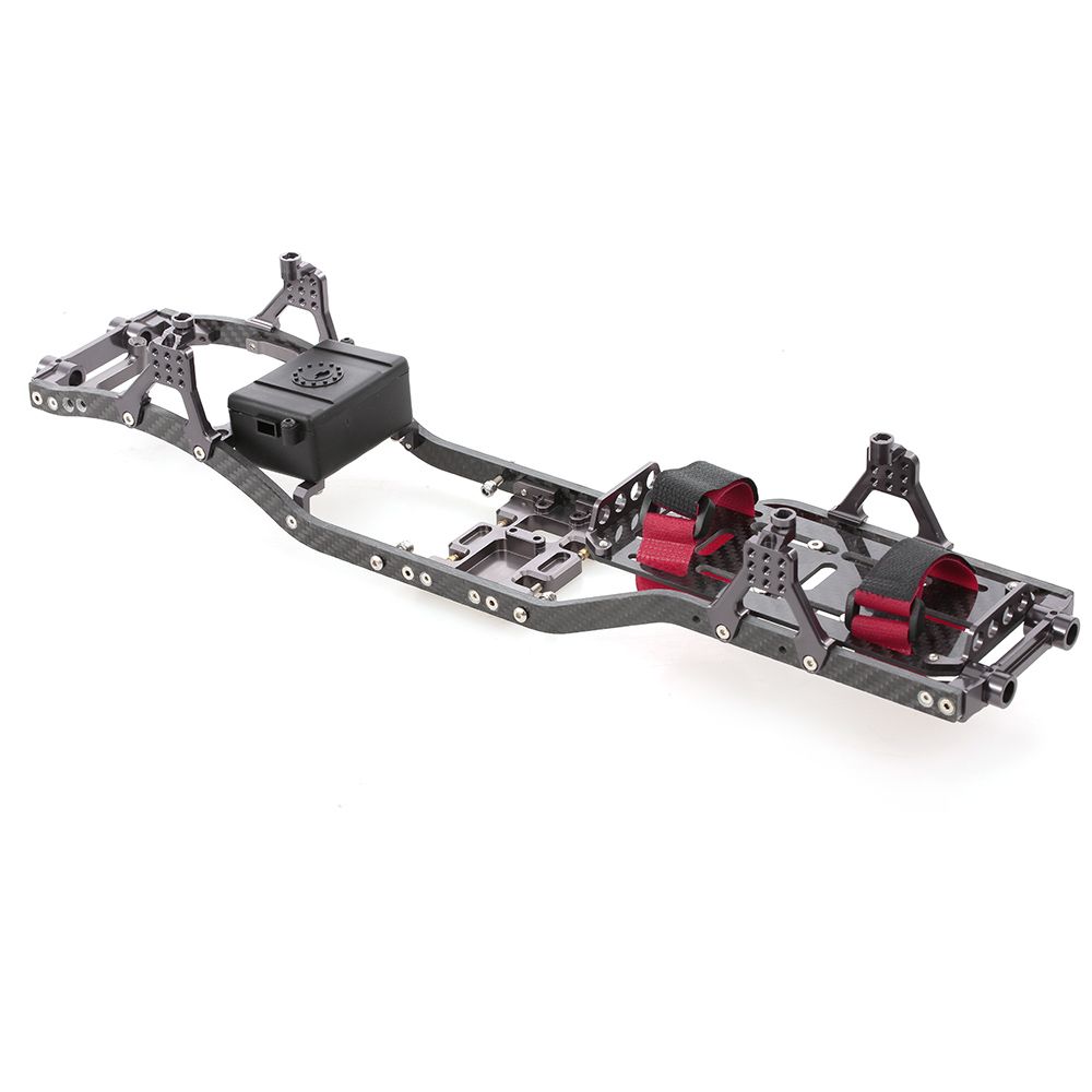 SCX10 Frame Girder Carbon Graphite Chassis Frame Rails For