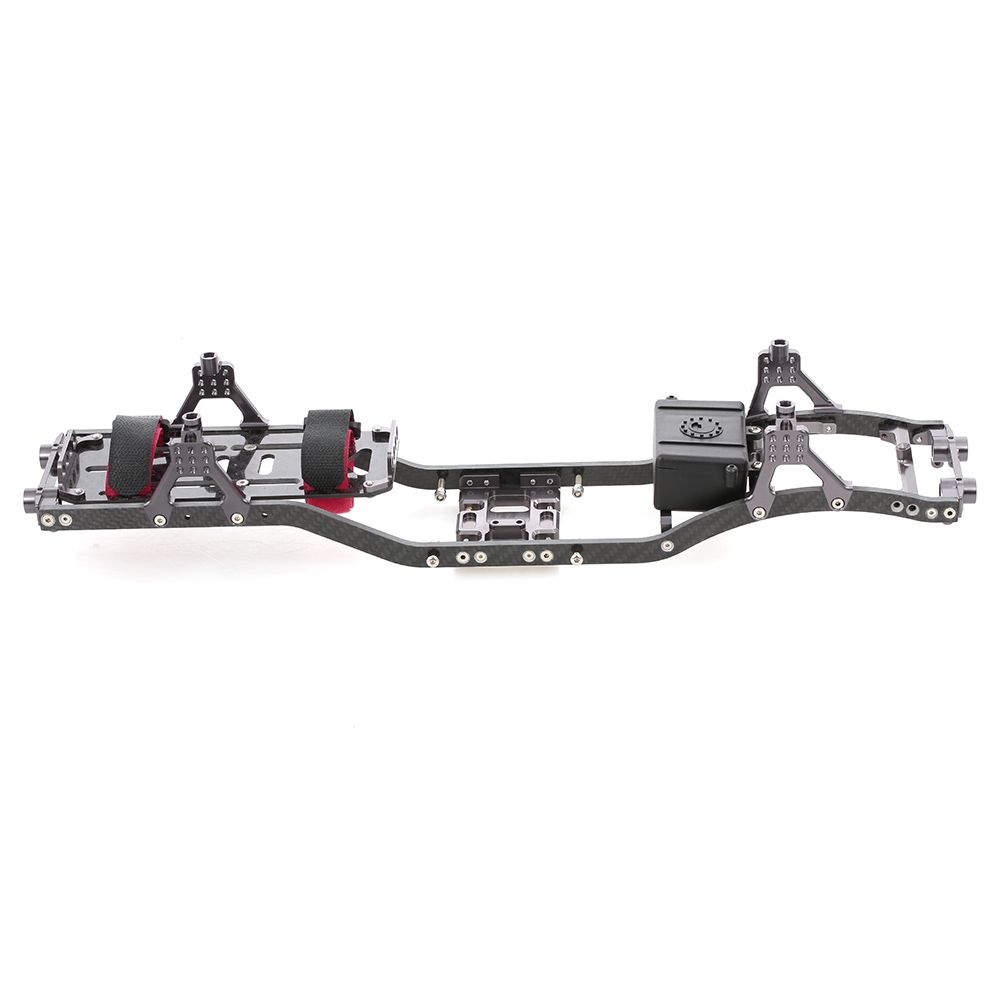 SCX10 Frame Girder Carbon Graphite Chassis Frame Rails For