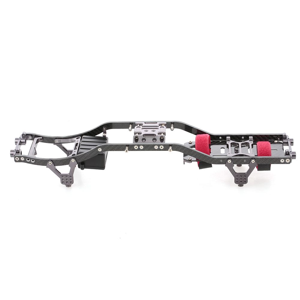 SCX10 Frame Girder Carbon Graphite Chassis Frame Rails For