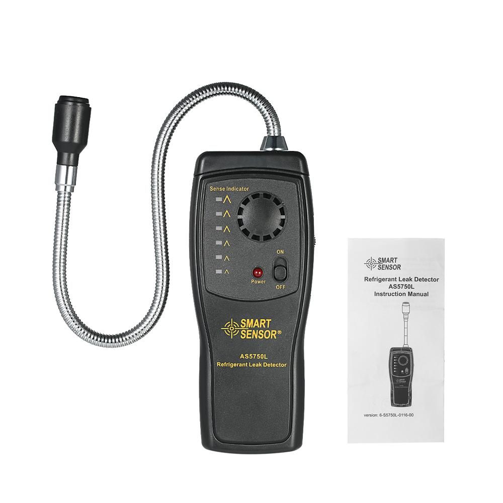 SMART SENSOR Hand-held CFCs HCFCs HFCs Halogen Gas Detector Refrigerant Air Conditioning Detector Freon Gas Leak Tester