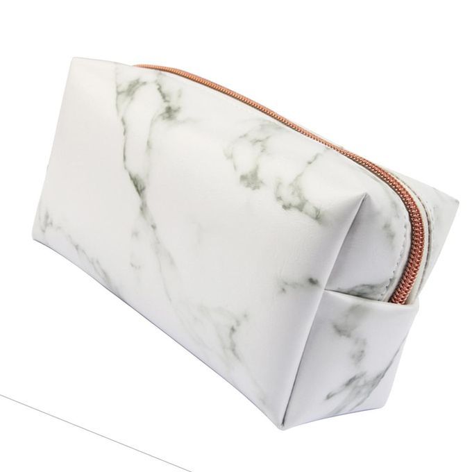 Zipper Marbling  Storage Bag  Organizer Pouch-PU
