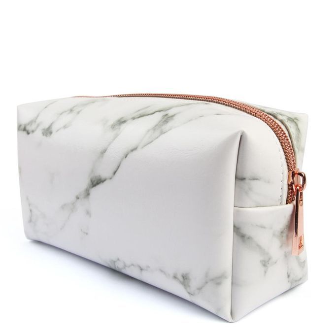 Zipper Marbling  Storage Bag  Organizer Pouch-PU
