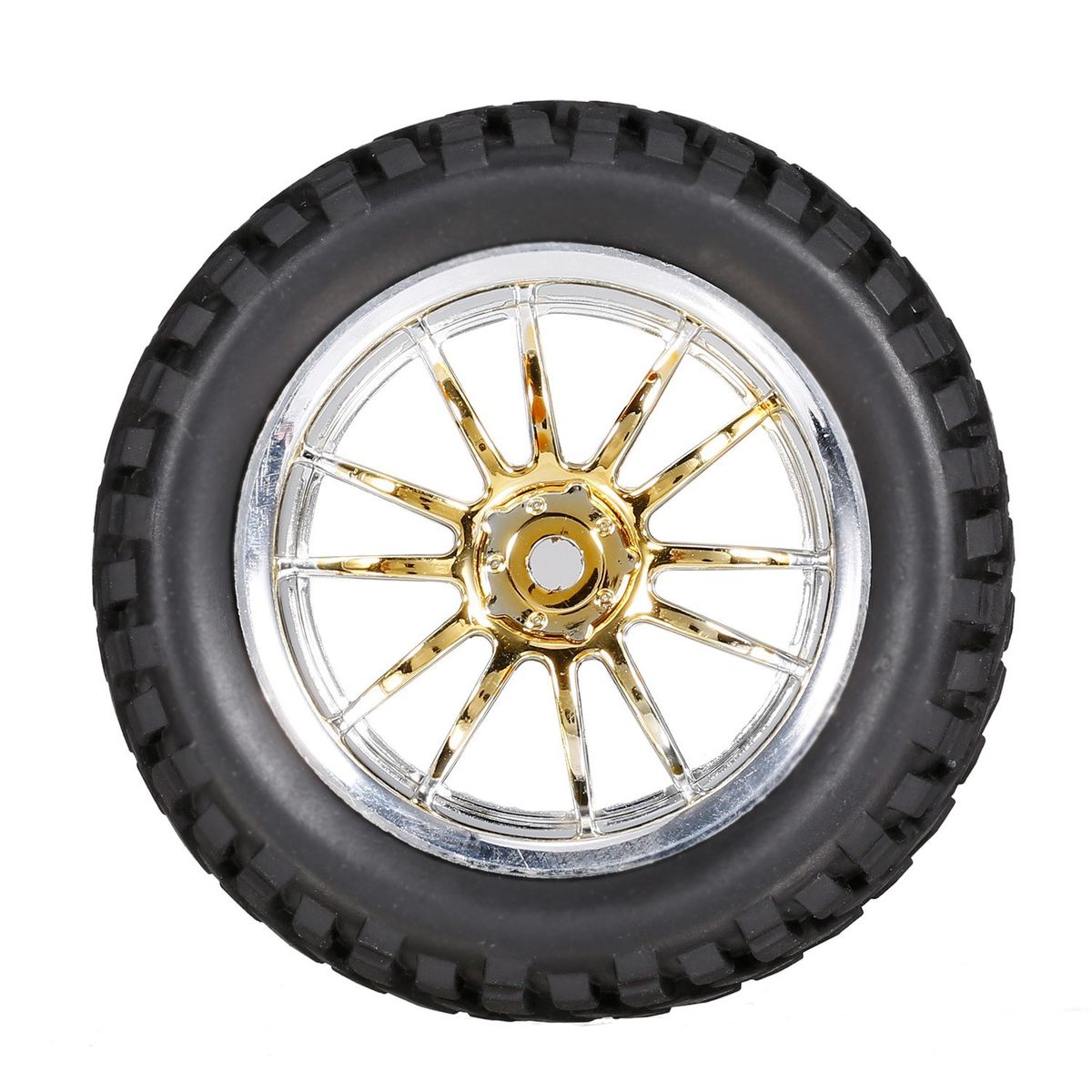 4PCS 1/10 Rubber Tire RC Racing Car Tires For HSP Redcat