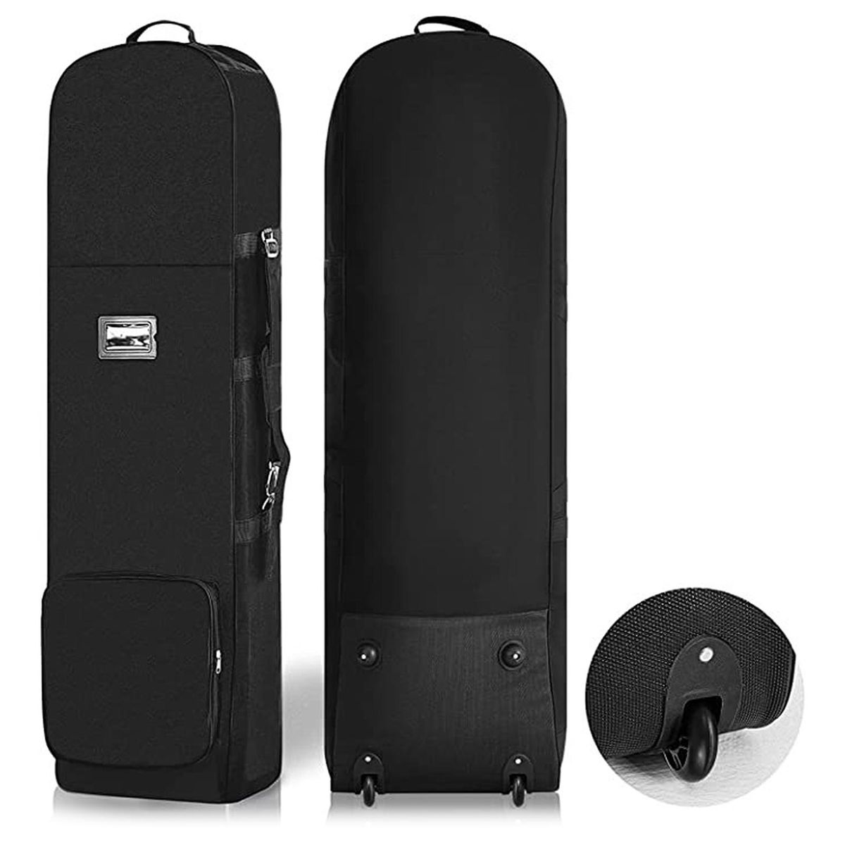 Golf Travel Bag with Wheels Outdoor Wheeled Golf Travel Cover Bag