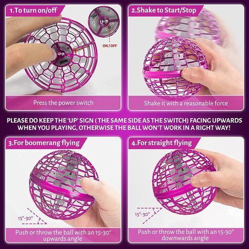 Flying Orb Ball Toy, Hover Ball, Boomerang Fly Pro Spinner