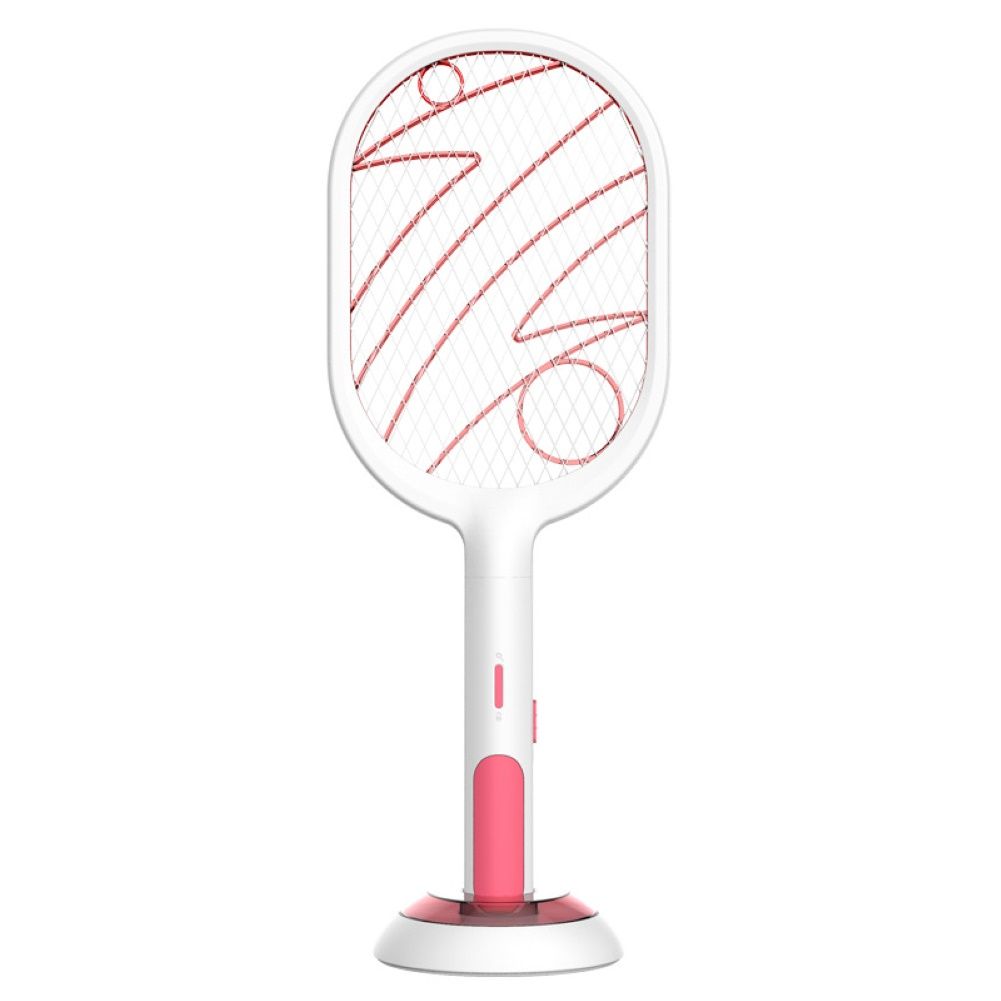Rechargeable Electric Fly Mosquito Zapper Bug Insect-White