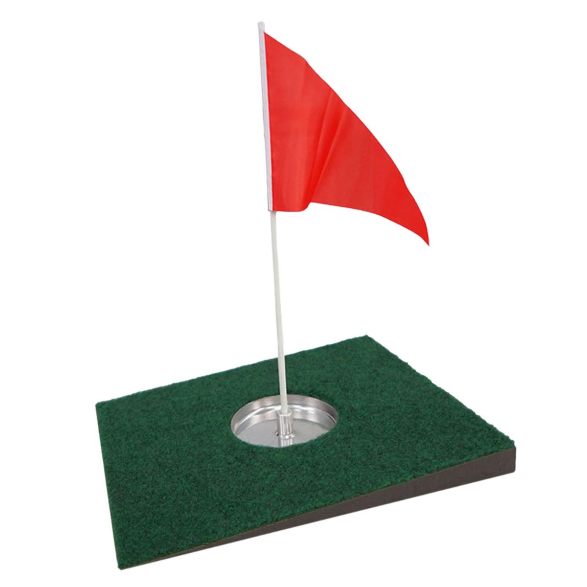Indoor Golf Putting Green Cup Practice With Red Flag Type