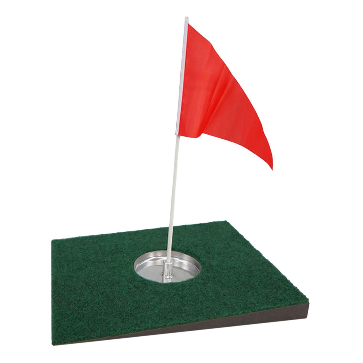 Indoor Golf Putting Green Cup Practice With Red Flag Type