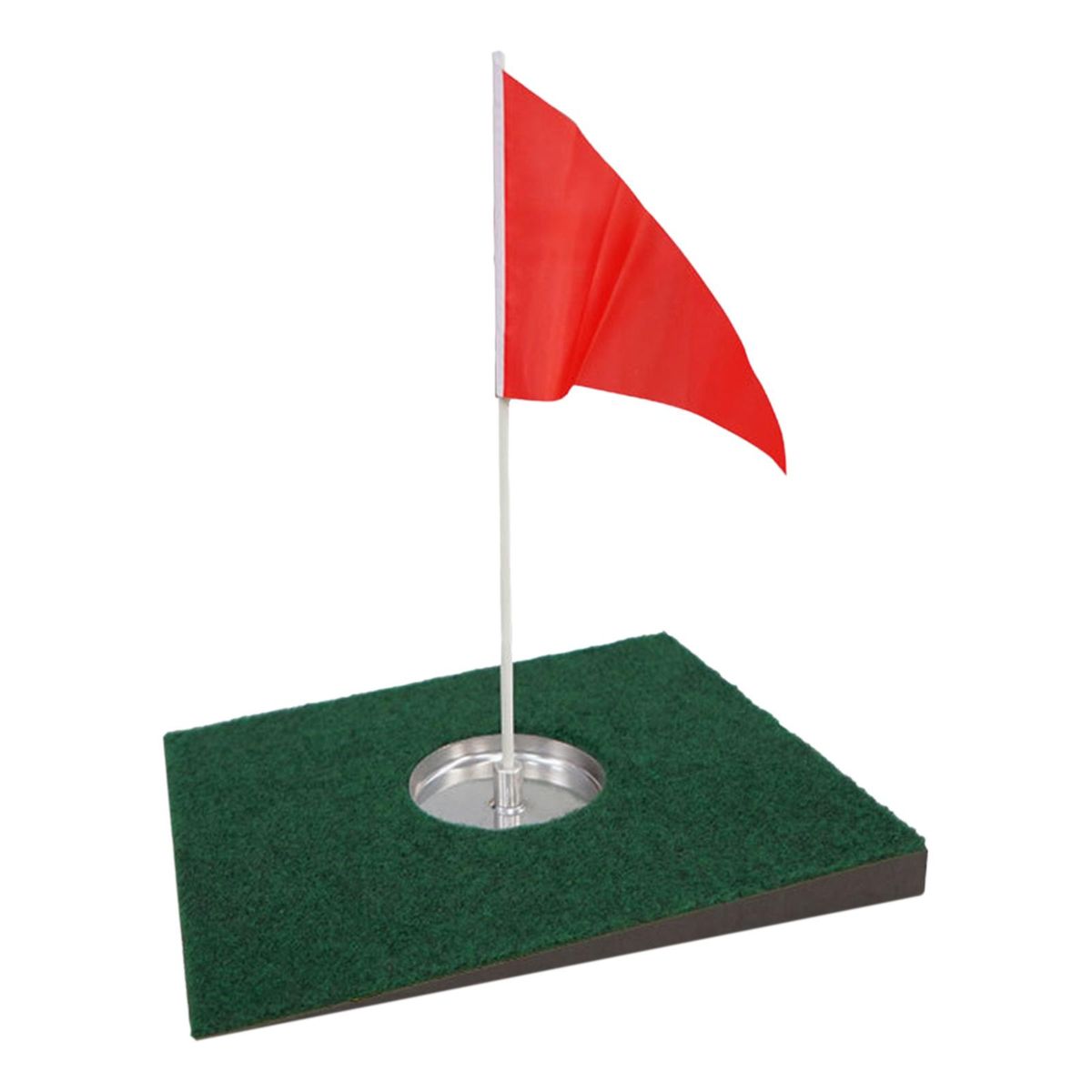 Indoor Golf Putting Green Cup Practice With Red Flag Type