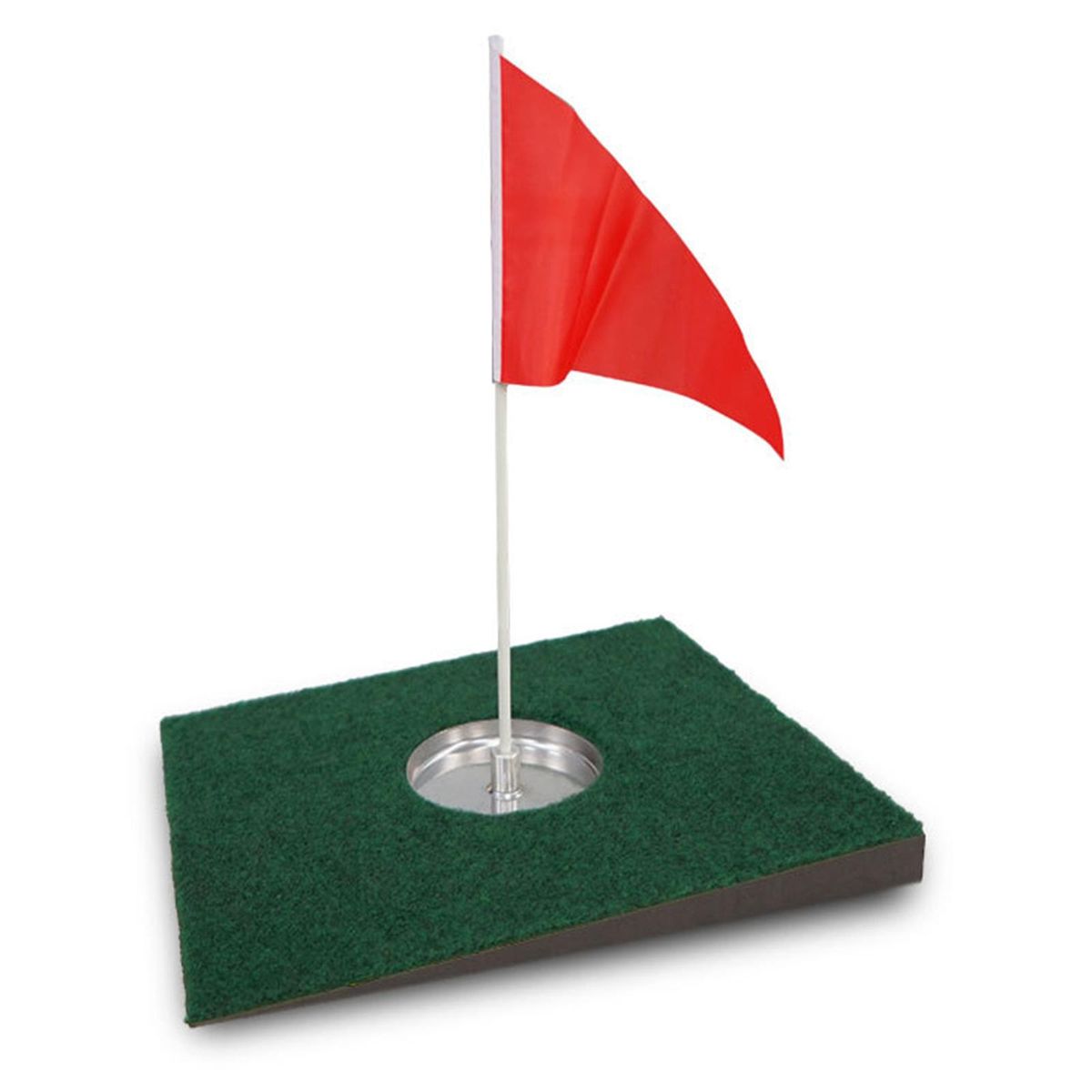 Indoor Golf Putting Green Cup Practice With Red Flag Type