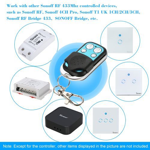 SONOFF  RF Remote Controller ITEAD 433MHz Wireless Control