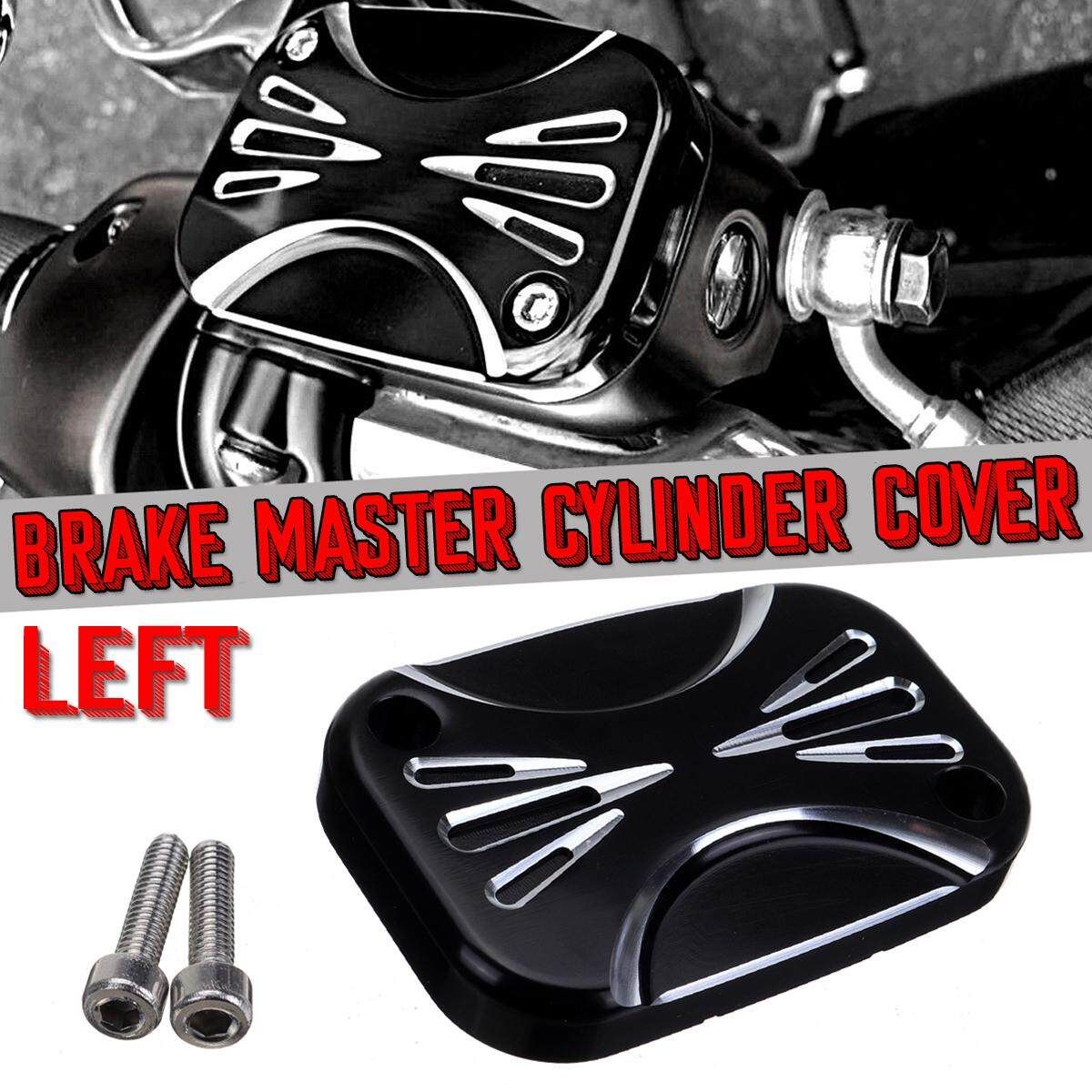 Front Left Brake Master Cylinder Cover For Harley Touring Street Glide 2008-2016