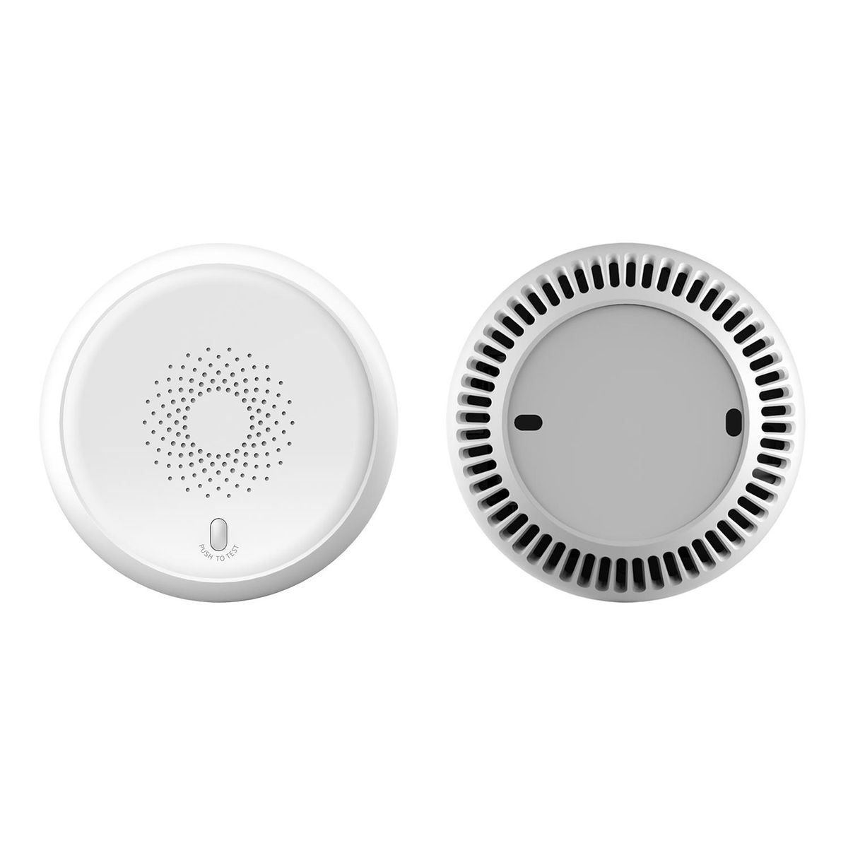 ZigBee Smoke Sensor Wireless Fire Alarm Automatic Intelligent Household Alarm Sensor White RSH-ZigBee-SS01