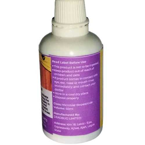 Organic Bedbug Killer With Lavender- 2 Bottles