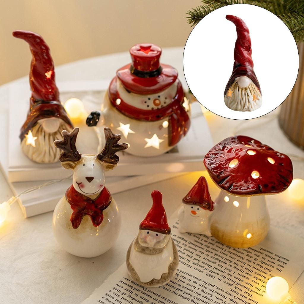 Snowman Christmas Decorations Atmosphere Lights For Goblin With Light