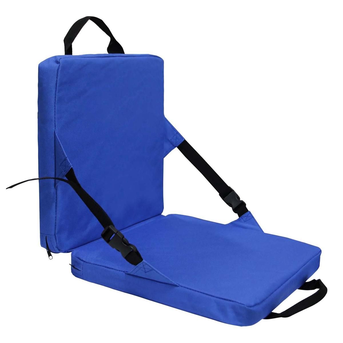 Foldable Outdoor Cushion Chair with Backrest Soft