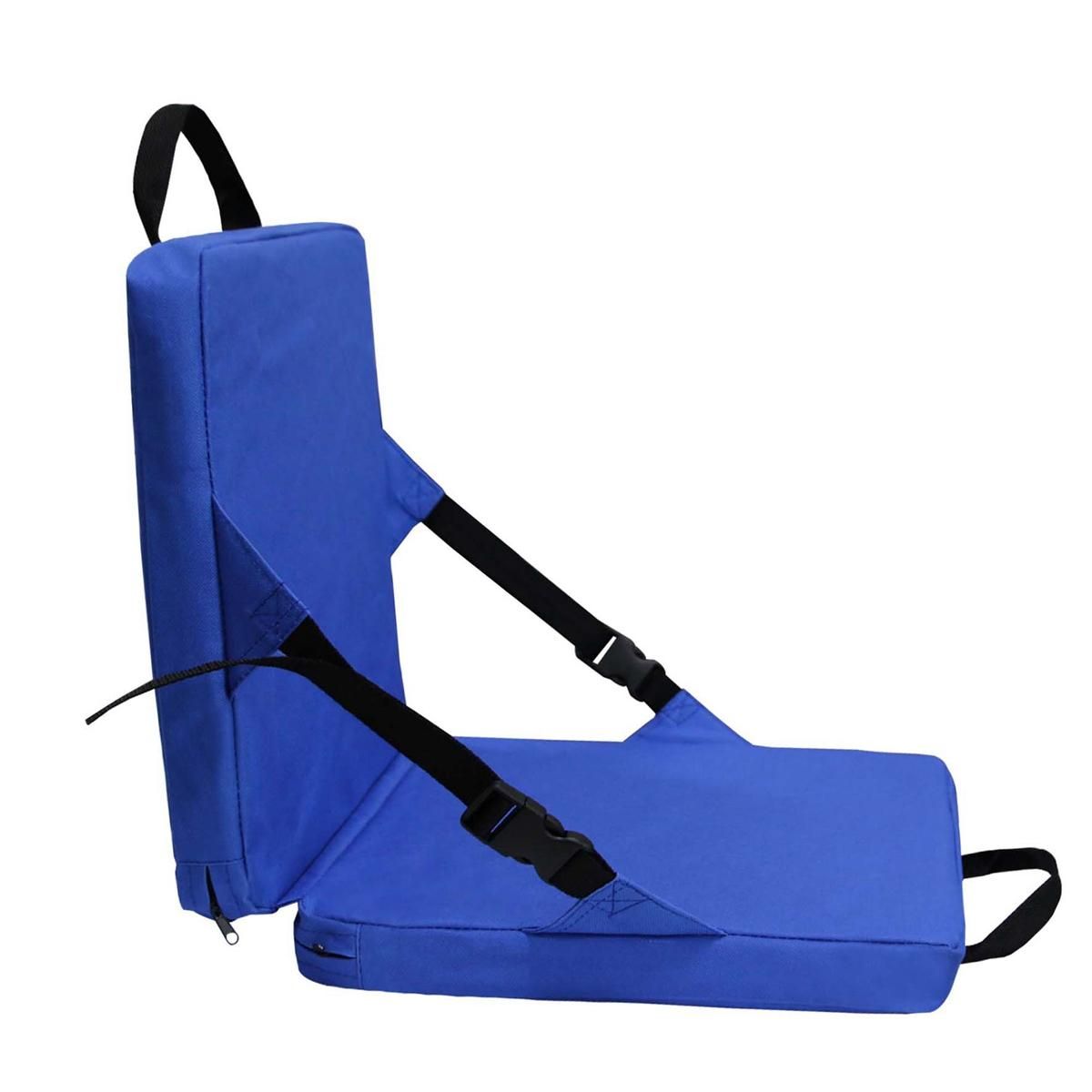 Foldable Outdoor Cushion Chair with Backrest Soft
