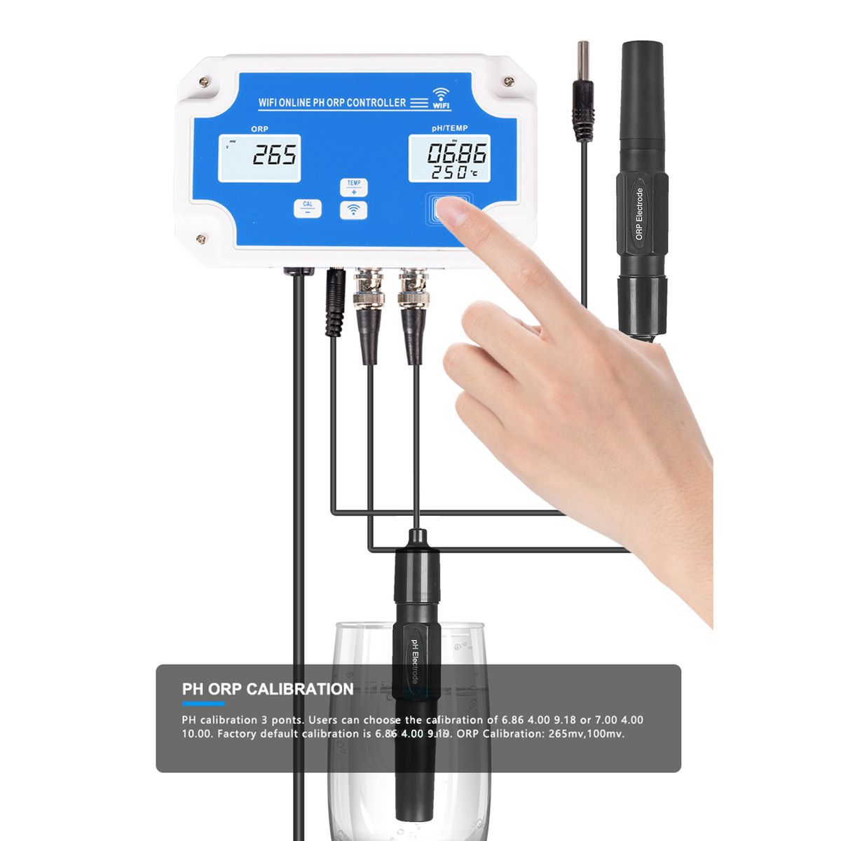 Wireless WiFi Online Control Detector Water Quality Detector