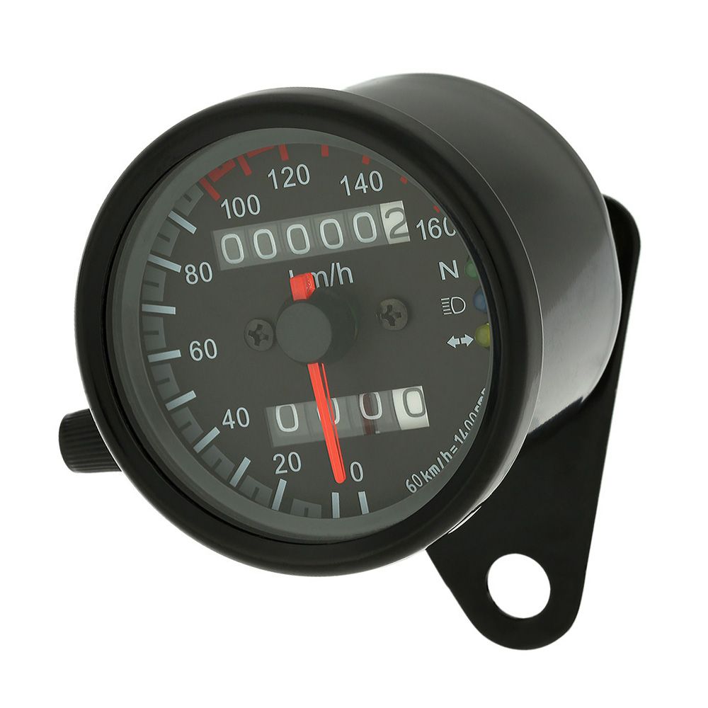 12V Motorcycle 13000 RPM Tachometer Km/h Speedometer Dual