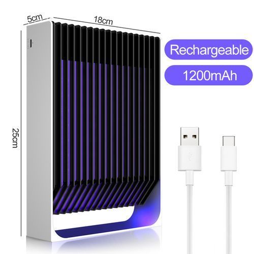 Electric Mosquito Killer UV Lamp USB Rechargeable Flies Swatter Anti Insect Bug Zapper