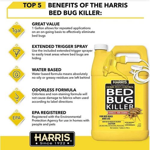 Bed Bug Killer, Ready To Use Spray - G 3.785L