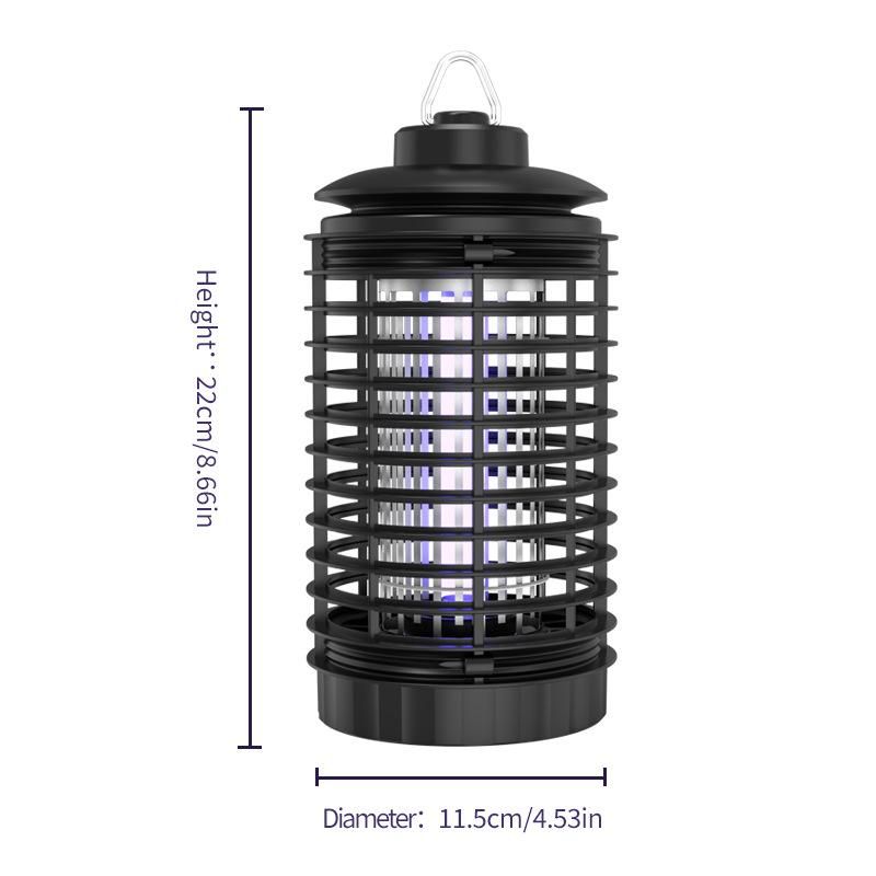 LED Mosquito Killer Lamp Electric Shock Trapping Mosquito Killer