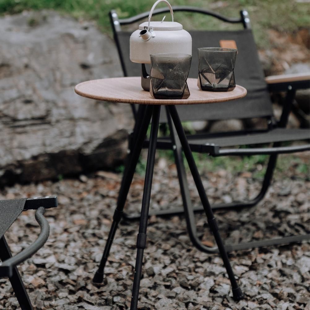 Folding Round Table Outdoor Three-Legged Dining Table