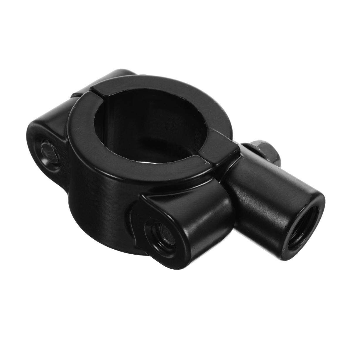 Motorcycle Handlebar Bicycle Side Mirror Mount Holder Clamp Adaptor Bracket Fit 22mm Motorcycle Handlebar (8MM) 8MM
