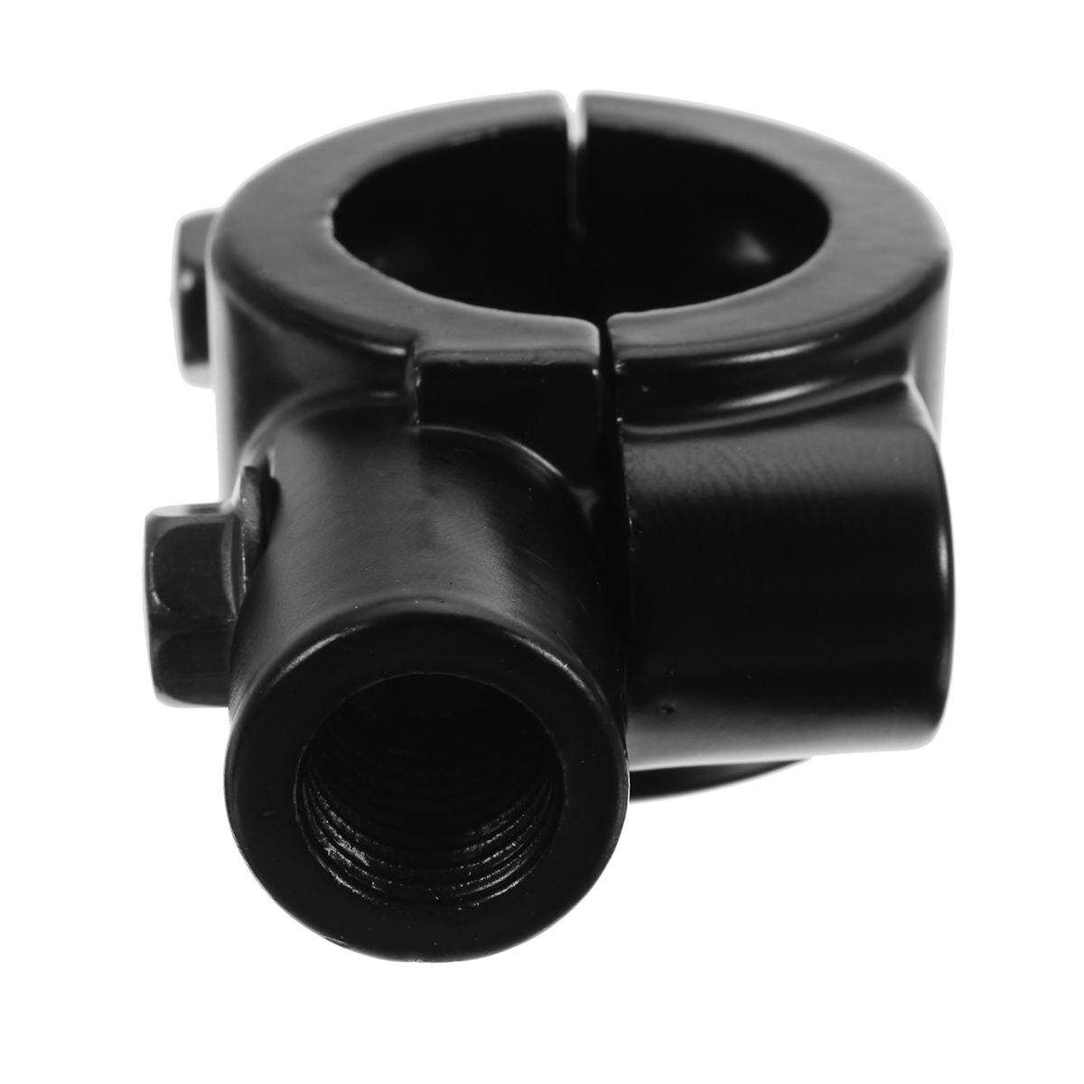 Motorcycle Handlebar Bicycle Side Mirror Mount Holder Clamp Adaptor Bracket Fit 22mm Motorcycle Handlebar (8MM) 8MM