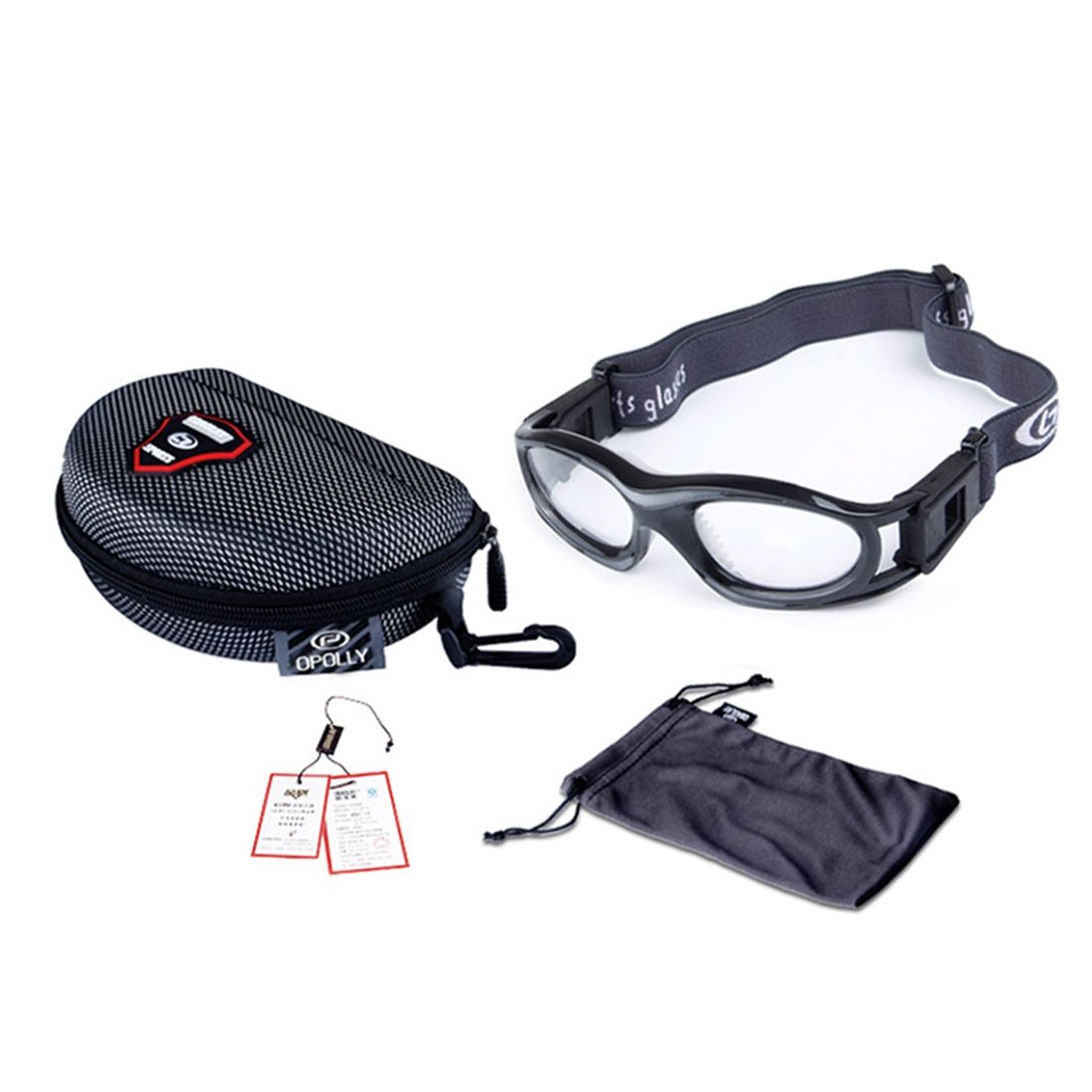 Protective Sports Gog Gles Safety Basketball Glasses For