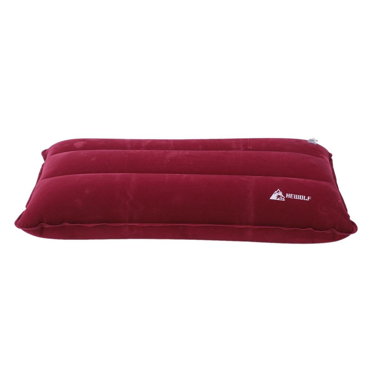 Hewolf Inflatable Pillow Square Inflatable Pillow Outdoor Pillow Camping Pillow Red wine
