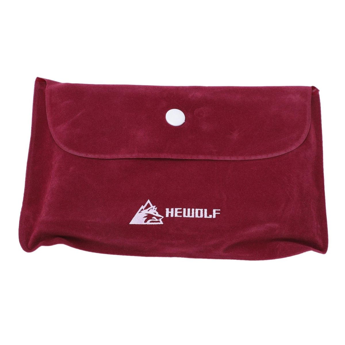 Hewolf Inflatable Pillow Square Inflatable Pillow Outdoor Pillow Camping Pillow Red wine
