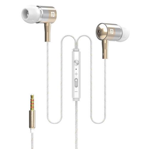 Metal Stereo Noise Reduction Wired Earphone Wired Control For Smart Phones BDZ