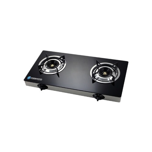 2 Hob Burner Table Cooker, Glass Top, Auto Ignition Tgc-2ga