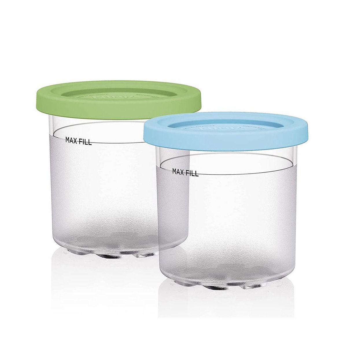 2PCS Ice Cream Pints for Ninja CN301CO Series Creami